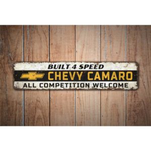 Built-4-Speed-Sign-Premium-Quality-Rustic-Metal-Sign-Images