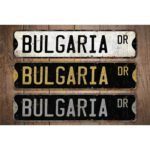 Bulgaria-Premium-Quality-Rustic-Metal-Sign-Images