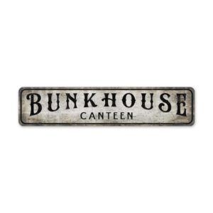 Bunkhouse-Canteen-Sign-Premium-Quality-Rustic-Metal-Sign-2