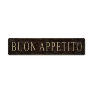 Buon-Appetito-Sign-Premium-Quality-Rustic-Metal-Sign-2