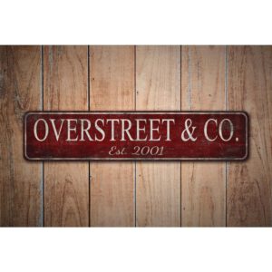 Business-EST-Sign-Premium-Quality-Rustic-Metal-Sign-Images