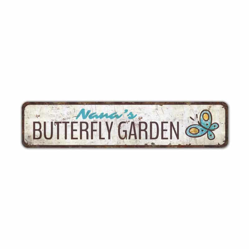 Butterfly-Garden-Sign-Premium-Quality-Rustic-Metal-Sign-2