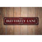 Butterfly-Lane-Sign-Premium-Quality-Rustic-Metal-Sign-Images