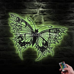 Butterfly-Metal-Wall-Art-Led-Light-6