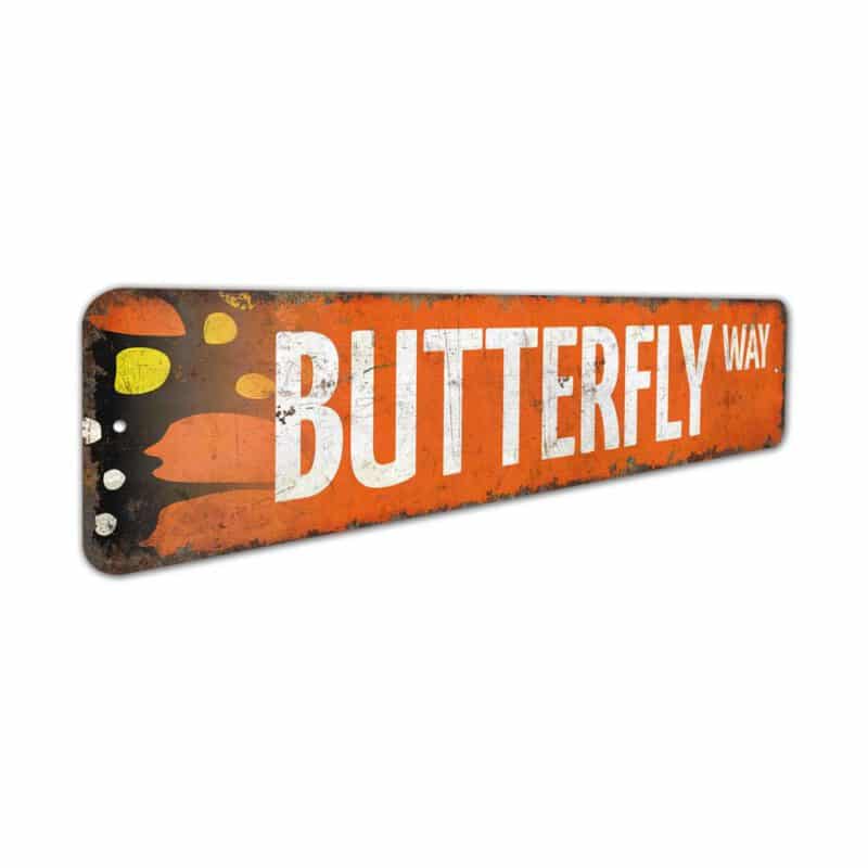 Butterfly-Way-Premium-Quality-Rustic-Metal-Sign-3