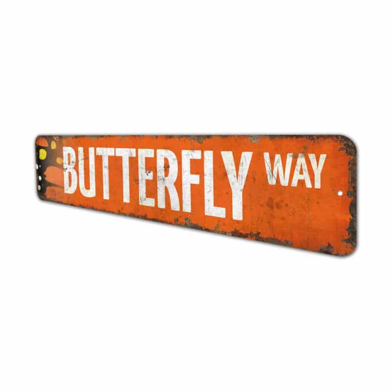 Butterfly-Way-Premium-Quality-Rustic-Metal-Sign-4