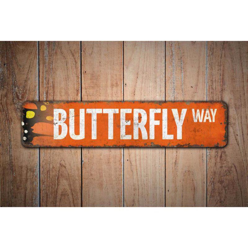 Butterfly-Way-Premium-Quality-Rustic-Metal-Sign-Images