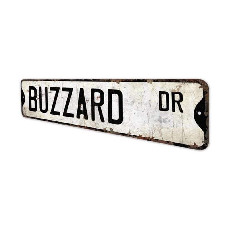 Buzzard-Premium-Quality-Rustic-Metal-Sign-4