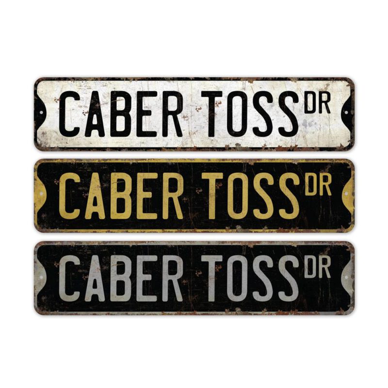 Caber-Toss-Premium-Quality-Rustic-Metal-Sign-2