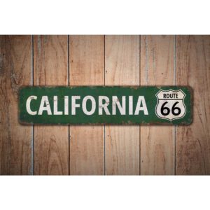 California-Sign-Premium-Quality-Rustic-Metal-Sign-Images