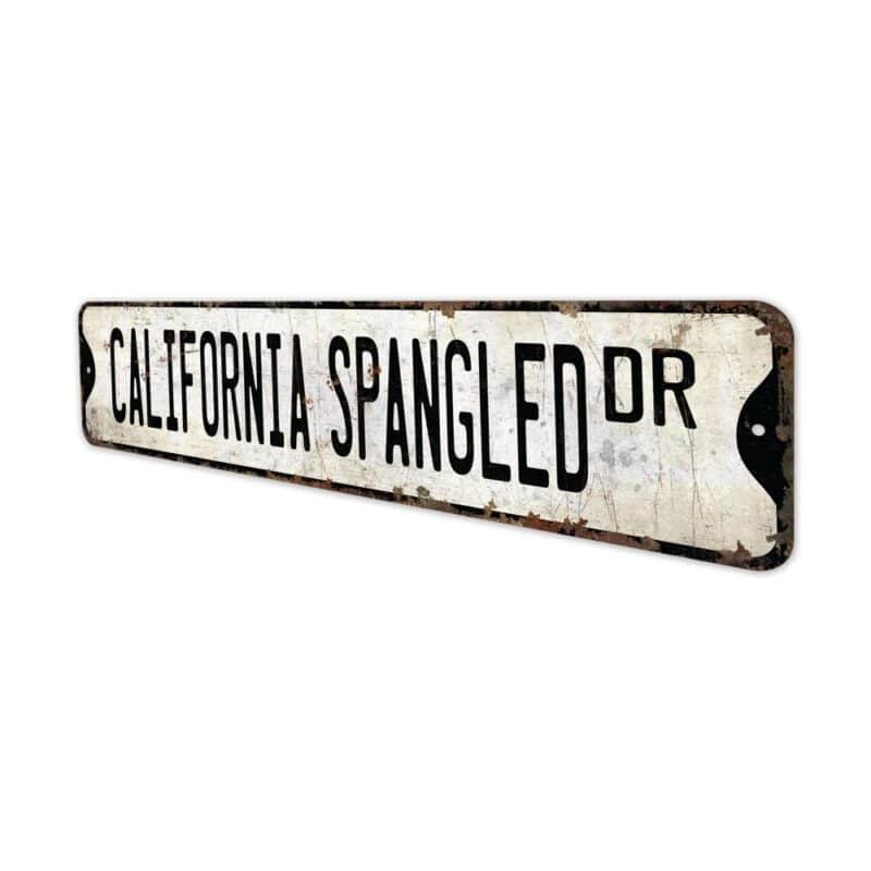 California-Spangled-Premium-Quality-Rustic-Metal-Sign-4