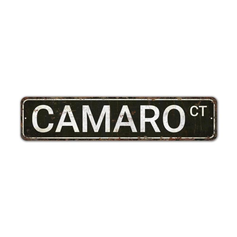 Camaro-Garage-Premium-Quality-Rustic-Metal-Sign-2