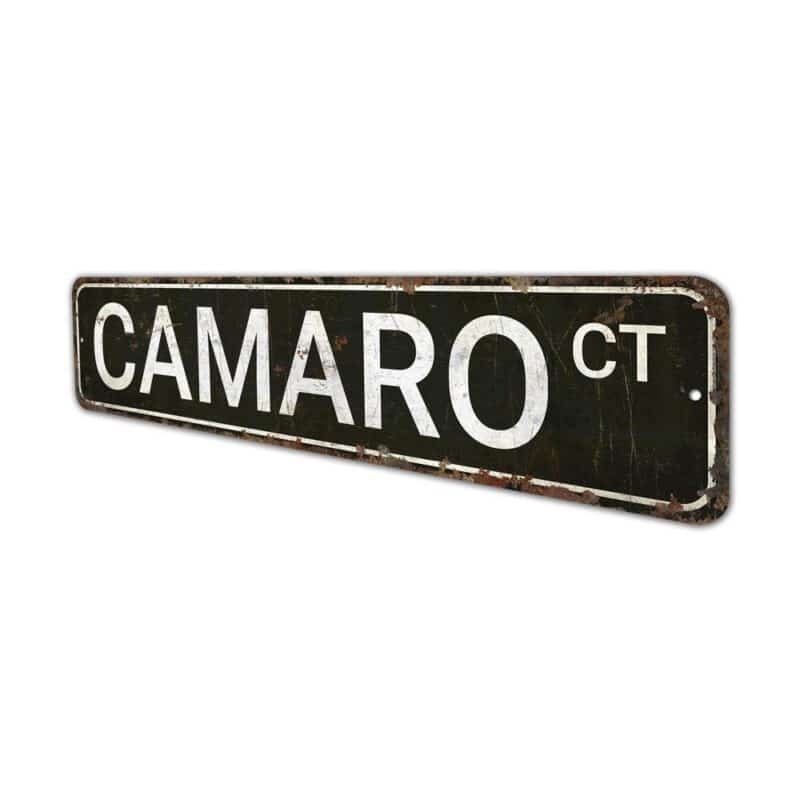 Camaro-Garage-Premium-Quality-Rustic-Metal-Sign-4