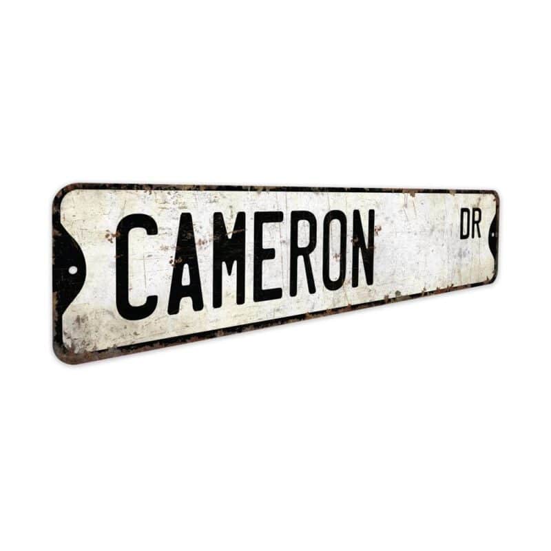 Cameron-Name-Sign-Premium-Quality-Rustic-Metal-Sign-3