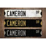 Cameron-Name-Sign-Premium-Quality-Rustic-Metal-Sign-Images