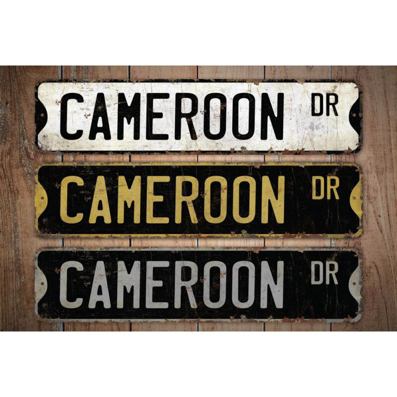 Cameroon-Premium-Quality-Rustic-Metal-Sign-Images