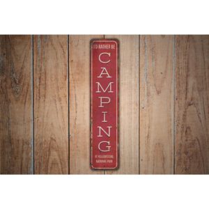 Camping-Sign-Premium-Quality-Rustic-Metal-Sign-Images-1