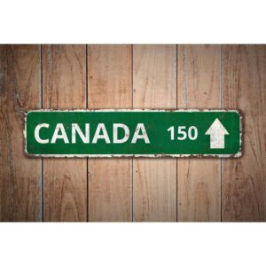 Canada-Sign-Premium-Quality-Rustic-Metal-Sign-Images