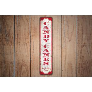 Candy-Canes-Sign-Premium-Quality-Rustic-Metal-Sign-Images