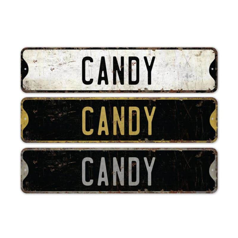 Candy-Premium-Quality-Rustic-Metal-Sign-2