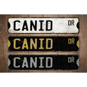 Canid-Premium-Quality-Rustic-Metal-Sign-Images