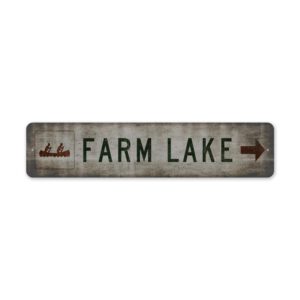 Canoe-Farm-Lake-Sign-Premium-Quality-Rustic-Metal-Sign-2