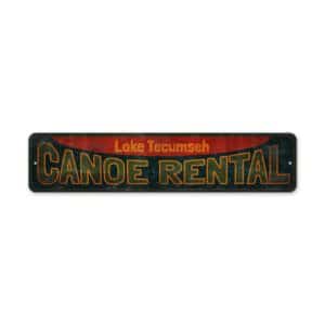 Canoe-Rental-Sign-Premium-Quality-Rustic-Metal-Sign-2