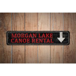 Canoe-Rental-Sign-Premium-Quality-Rustic-Metal-Sign-Images-2