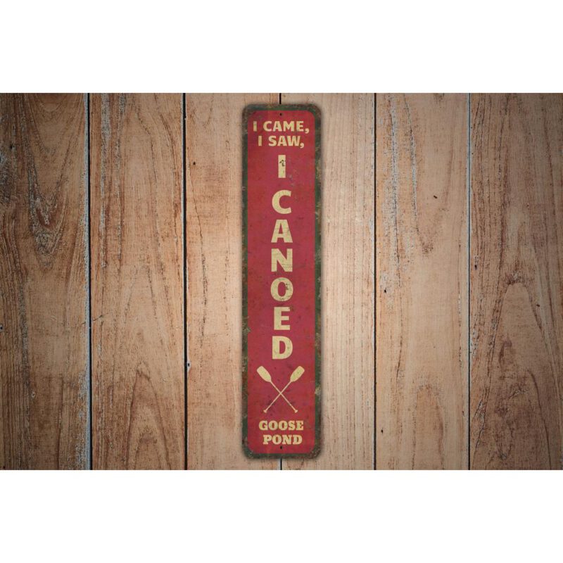 Canoed-Sign-Premium-Quality-Rustic-Metal-Sign-Images