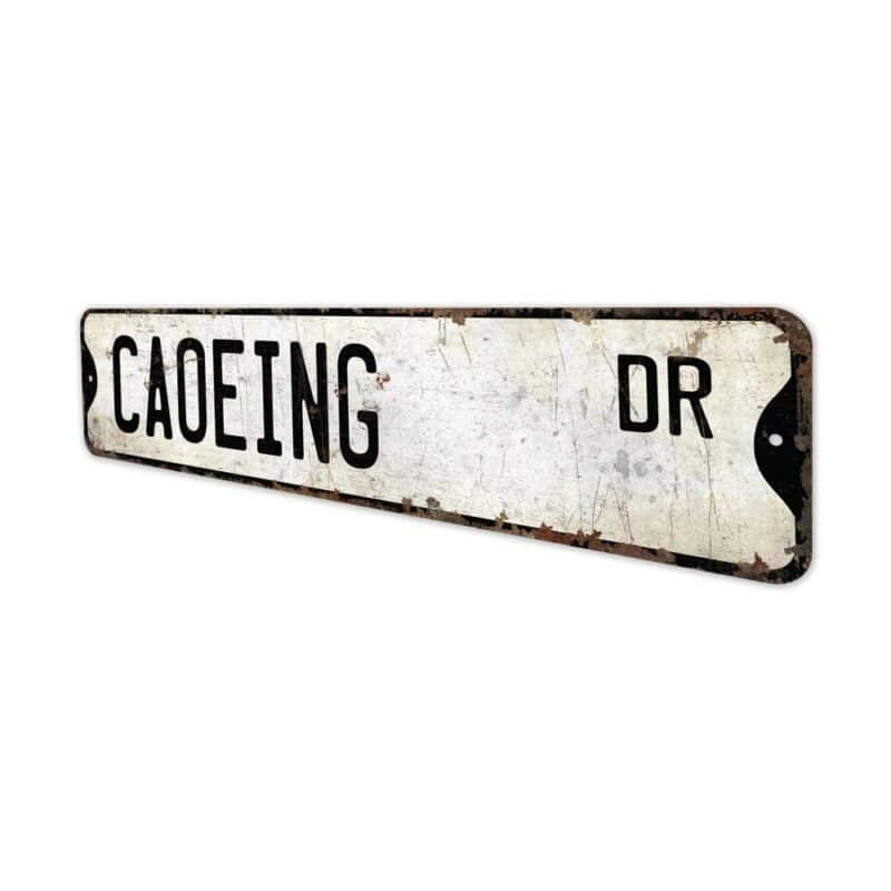 Canoeing-Premium-Quality-Rustic-Metal-Sign-4