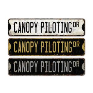 Canopy-Piloting-Premium-Quality-Rustic-Metal-Sign-2