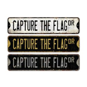 Capture-The-Flag-Premium-Quality-Rustic-Metal-Sign-2