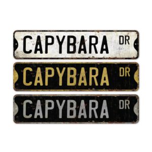 Capybara-Premium-Quality-Rustic-Metal-Sign-2