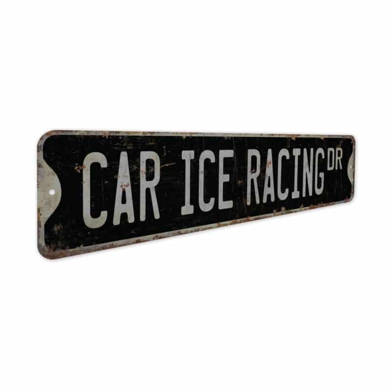 Car-Ice-Racing-Premium-Quality-Rustic-Metal-Sign-7