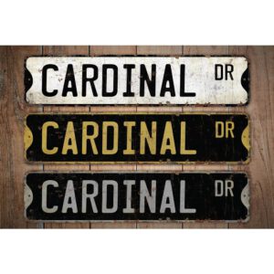 Cardinal-Premium-Quality-Rustic-Metal-Sign-Images