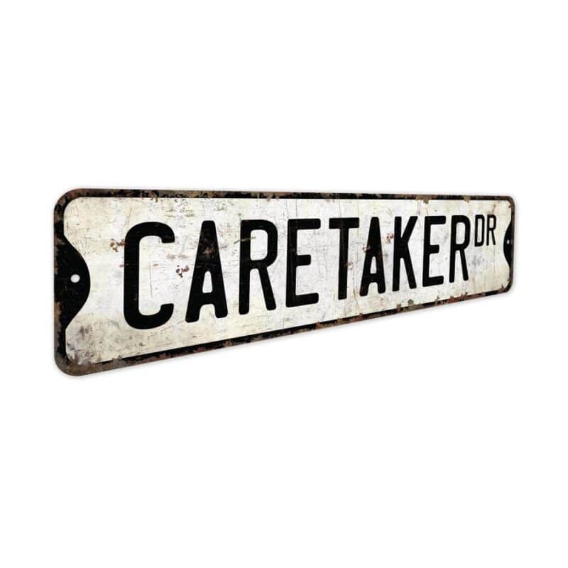 Caretaker-Premium-Quality-Rustic-Metal-Sign-3