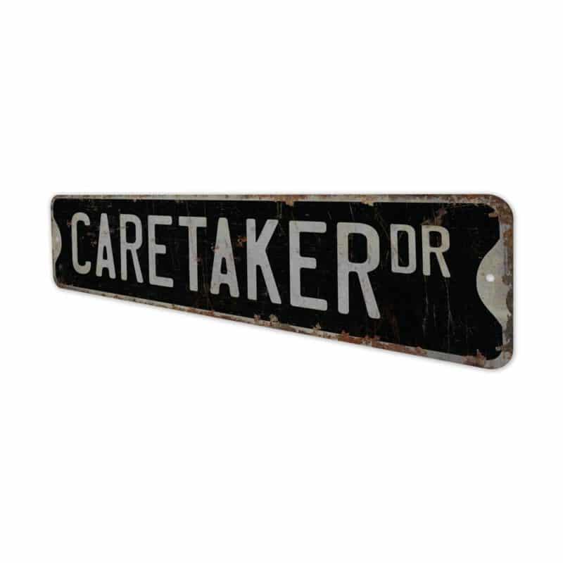 Caretaker-Premium-Quality-Rustic-Metal-Sign-8