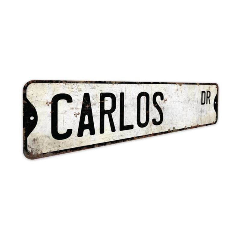 Carlos-Name-Sign-Premium-Quality-Rustic-Metal-Sign-3