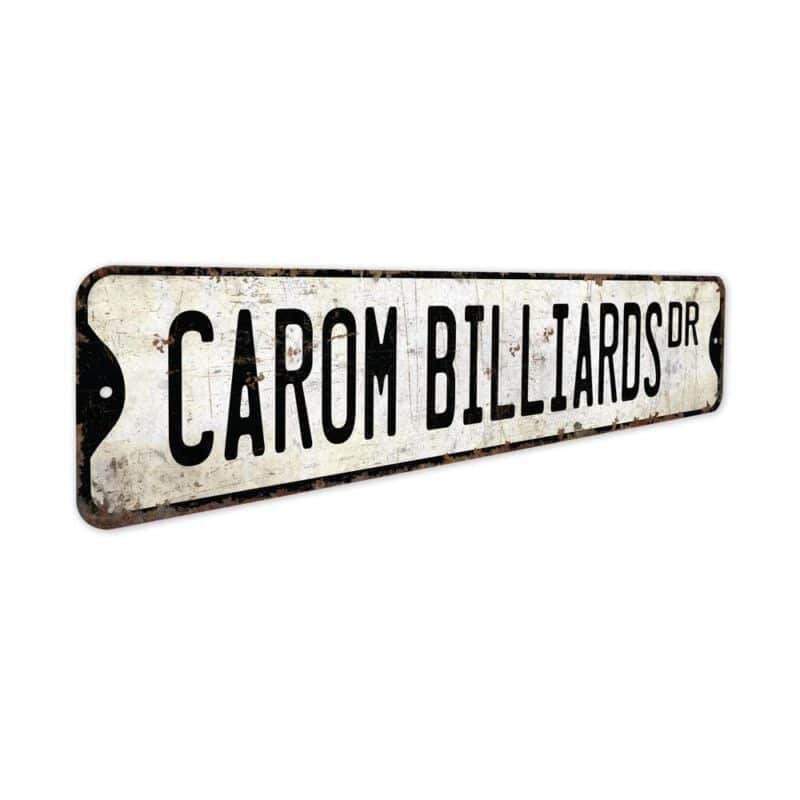 Carom-Billiards-Premium-Quality-Rustic-Metal-Sign-3