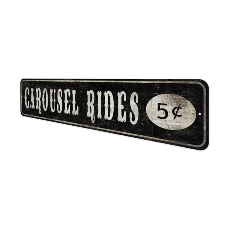 Carousel-Ride-Sign-Premium-Quality-Rustic-Metal-Sign-4