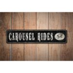 Carousel-Ride-Sign-Premium-Quality-Rustic-Metal-Sign-Images