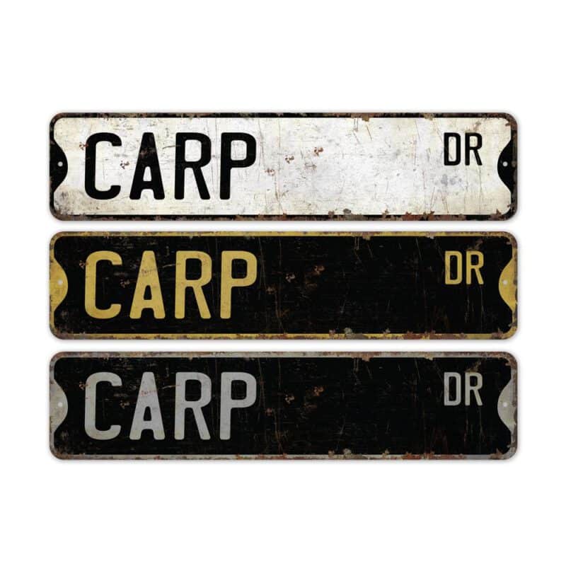 Carp-Premium-Quality-Rustic-Metal-Sign-2