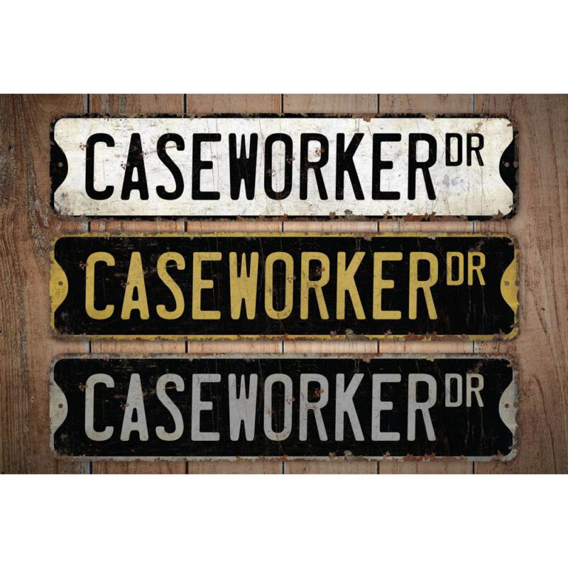 Caseworker-Premium-Quality-Rustic-Metal-Sign-Images