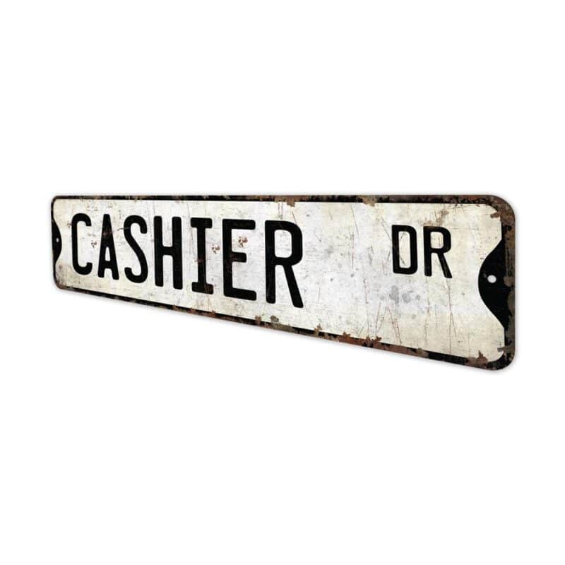 Cashier-Premium-Quality-Rustic-Metal-Sign-4