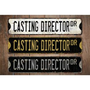 Casting-Director-Premium-Quality-Rustic-Metal-Sign-Images