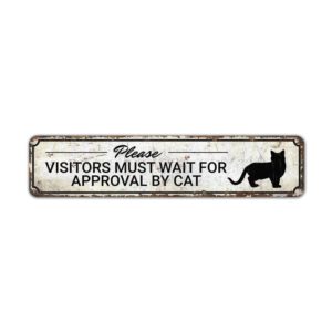 Cat-Sign-Premium-Quality-Rustic-Metal-Sign-2