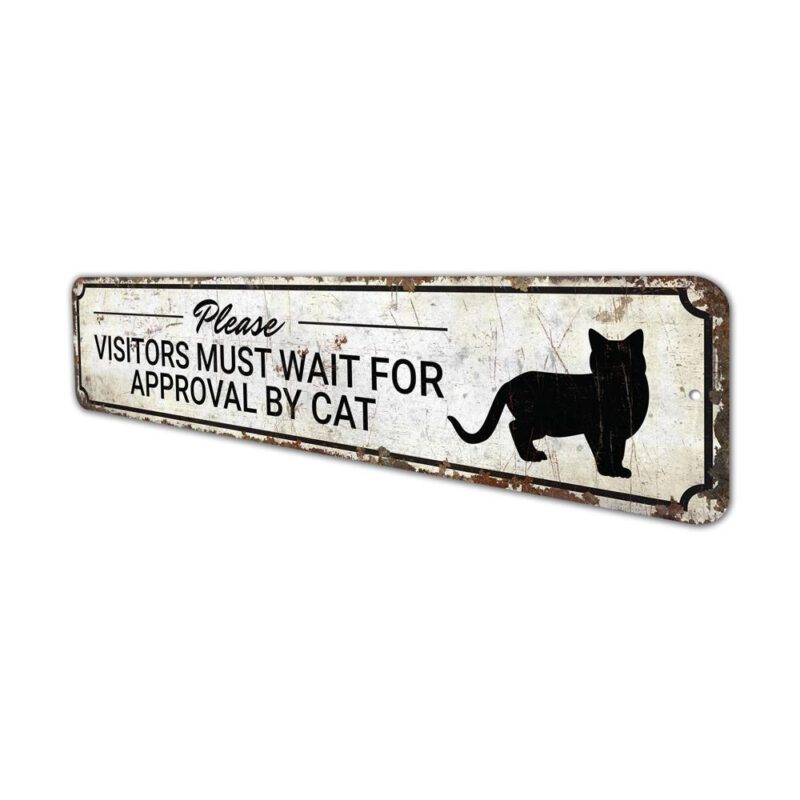 Cat-Sign-Premium-Quality-Rustic-Metal-Sign-4