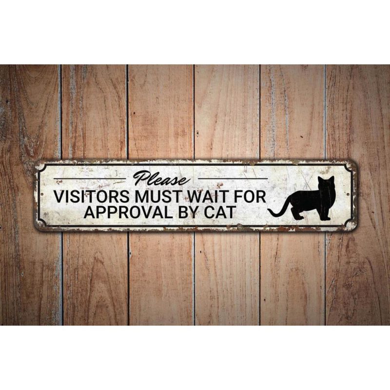 Cat-Sign-Premium-Quality-Rustic-Metal-Sign-Images