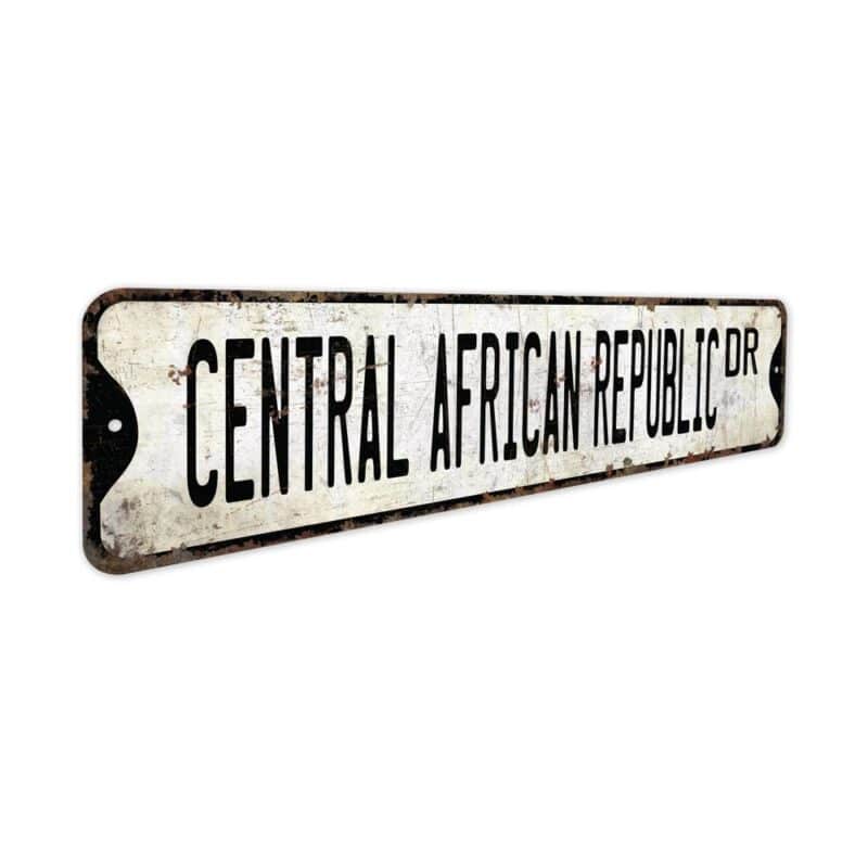 Central-African-Republic-Premium-Quality-Rustic-Metal-Sign-3