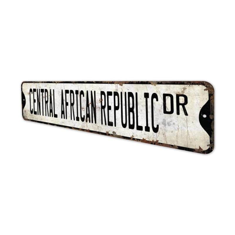 Central-African-Republic-Premium-Quality-Rustic-Metal-Sign-4